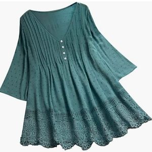 New in bag 4xl lace top